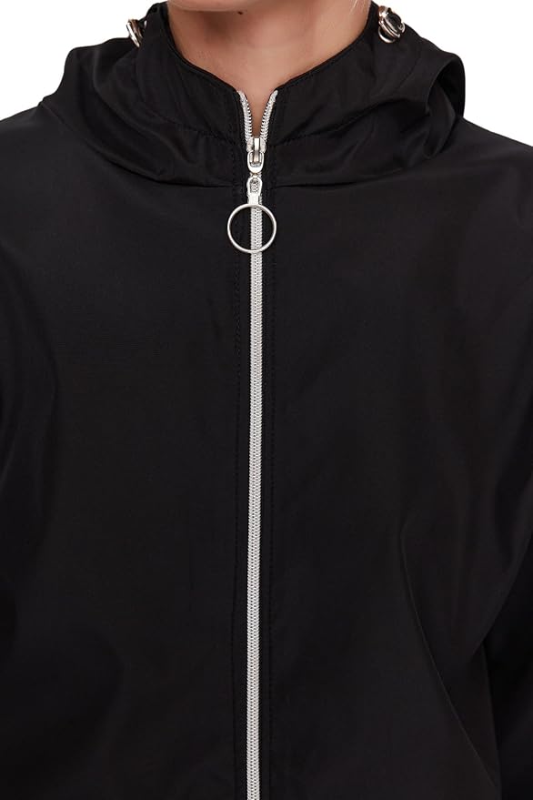 Jachetă TRENDYOL MILLA femei cu glugă hidrofugă Oversized