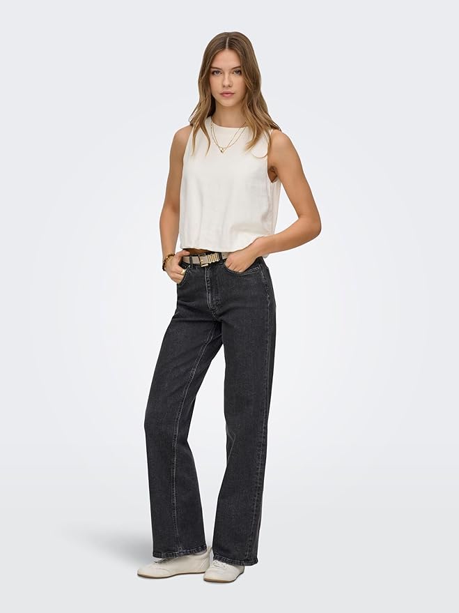 ONLY Jeans Juicy Life Wide Leg Comfort Fit femei