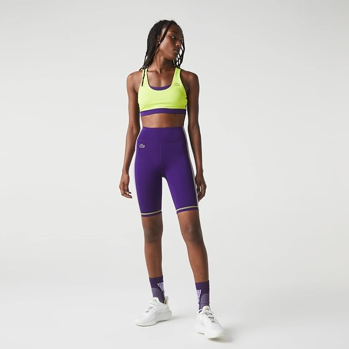 Colanți scurți sport damă Lacoste Sport Bike Shorts GF0742
