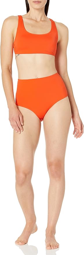 Amazon Essentials Chilot de baie damă Orange  Plus Original