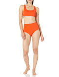 Slip de baie Amazon Essentials damă portocaliu