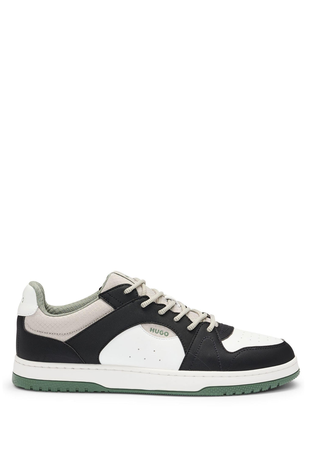 HUGO Sneakers Bărbați Hadrian_tenn_nypu Open Brown din Piele – Originali