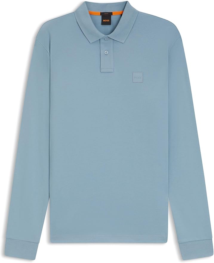 BOSS T-Shirt Passerby Bărbați Light Blue  – Original