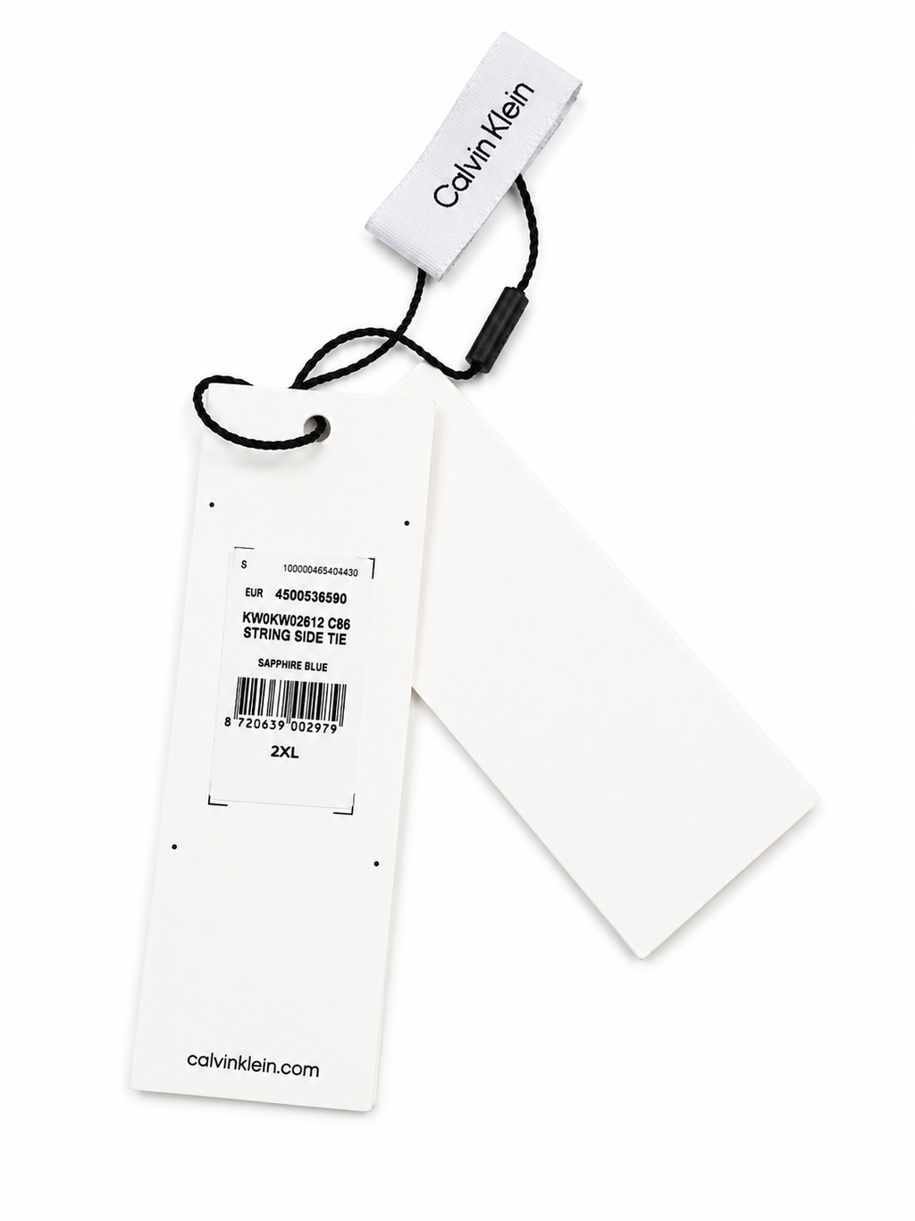 Slip de baie Calvin Klein damă String Side Tie