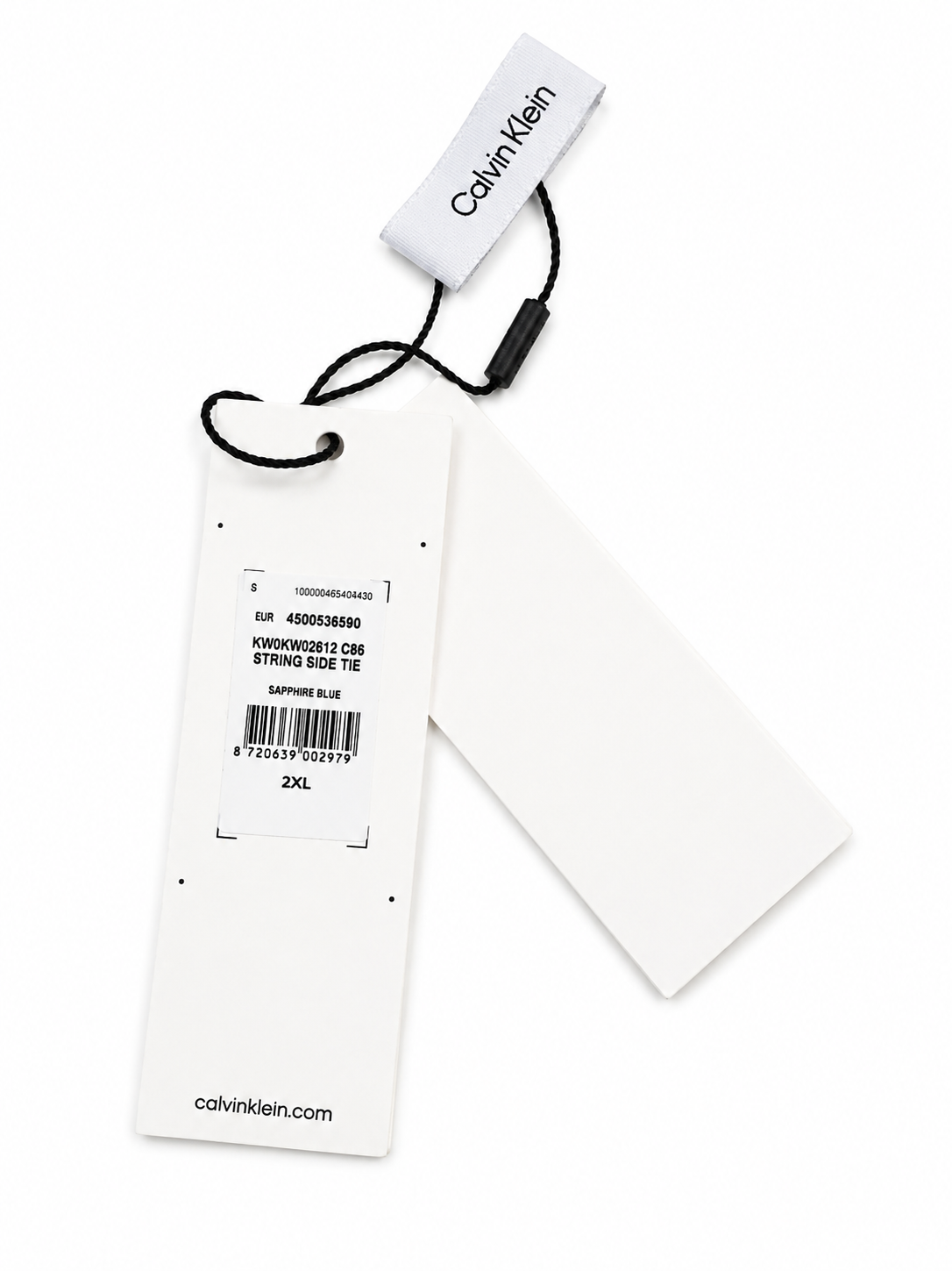 Slip de baie Calvin Klein damă String Side Tie