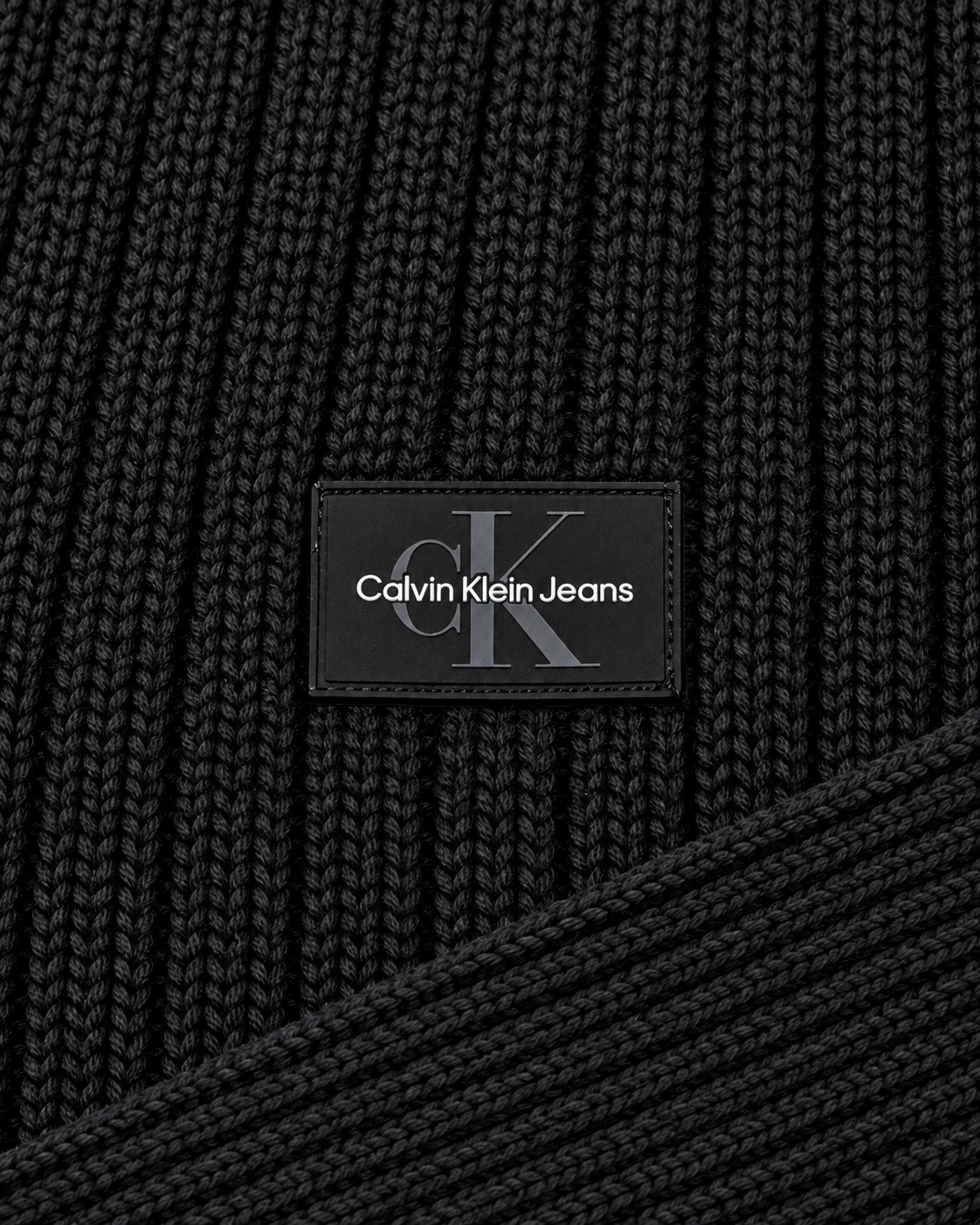 Fular Calvin Klein Jeans Mono Logo Patch bărbați – imagine produs 3