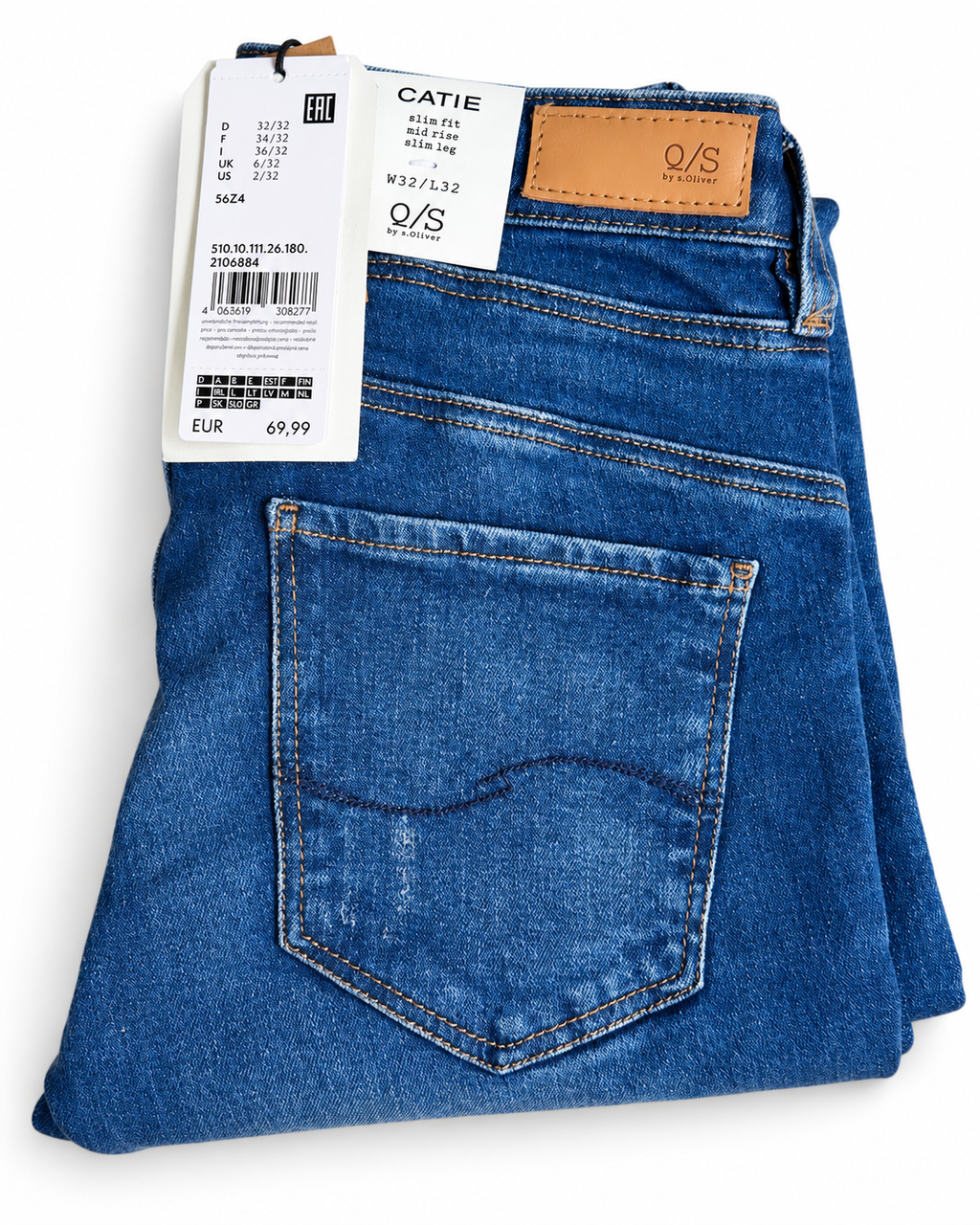 Blugi damă Q/S by s.Oliver Catie Slim Fit – imagine produs 3
