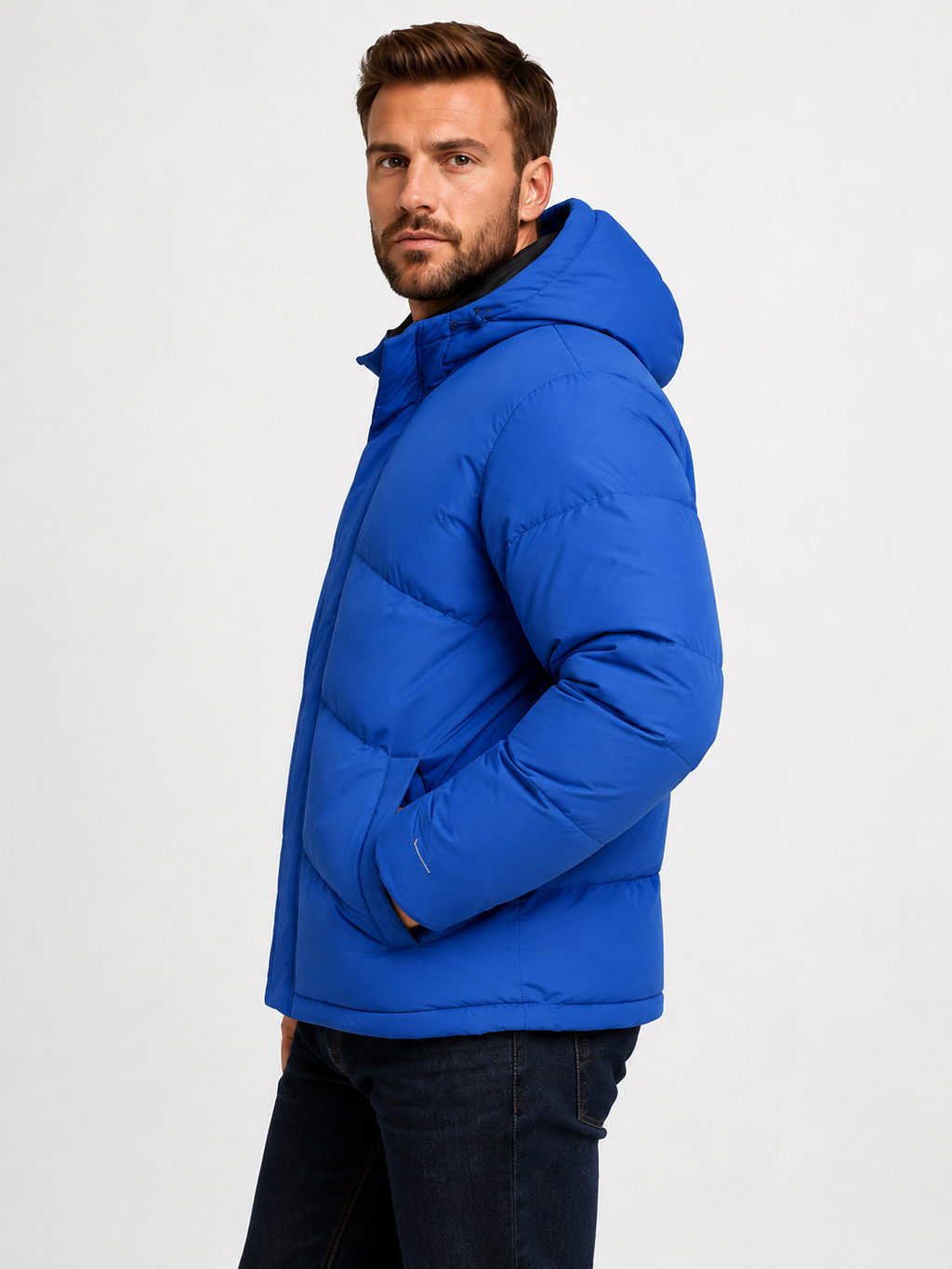 Geacă Puffer Bărbați JACK & JONES PLUS JJWORLD