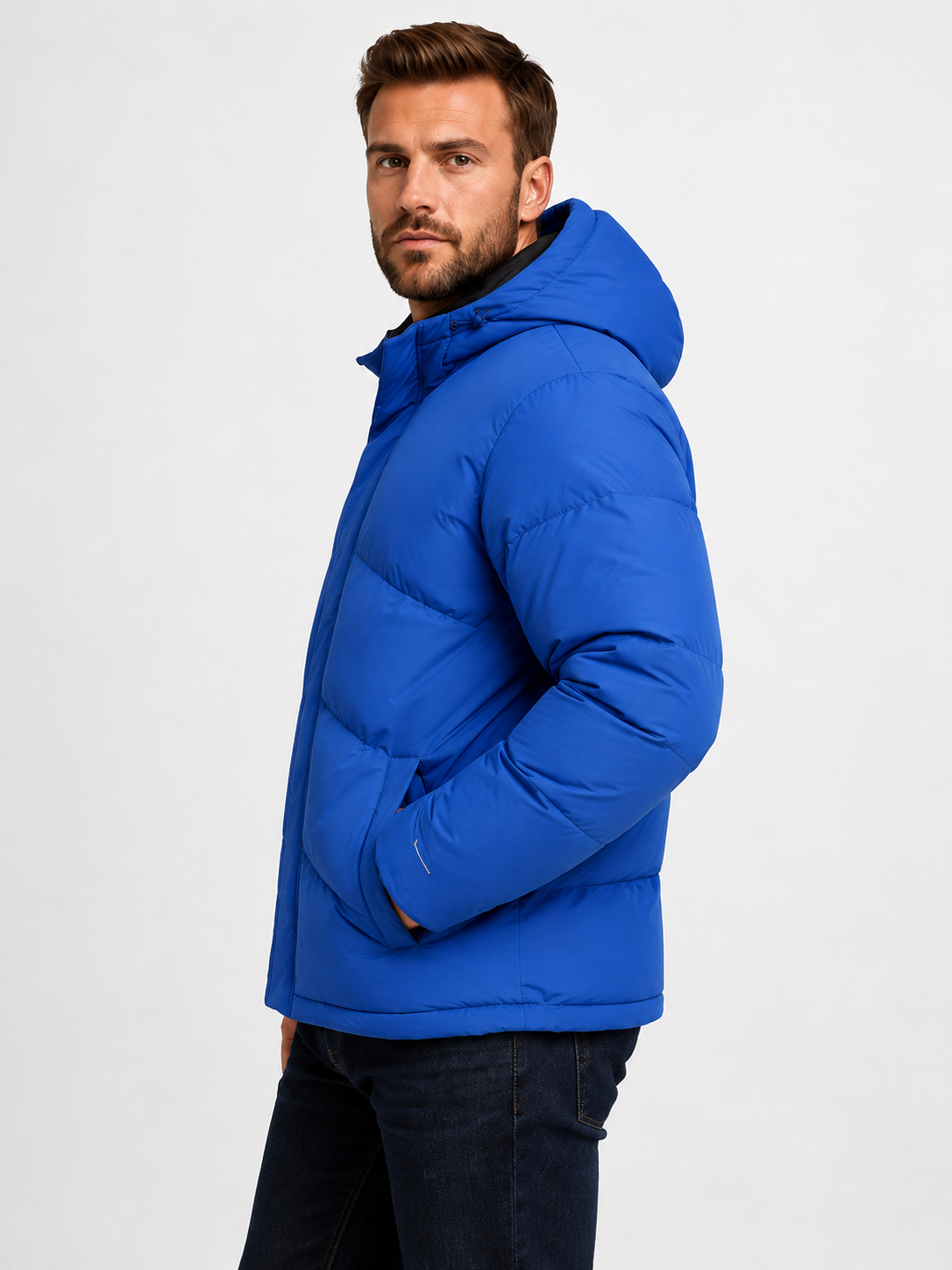 Geacă Puffer Bărbați JACK & JONES PLUS JJWORLD