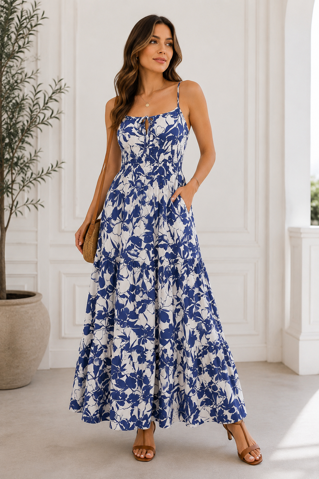 Rochie maxi Tavia Tie