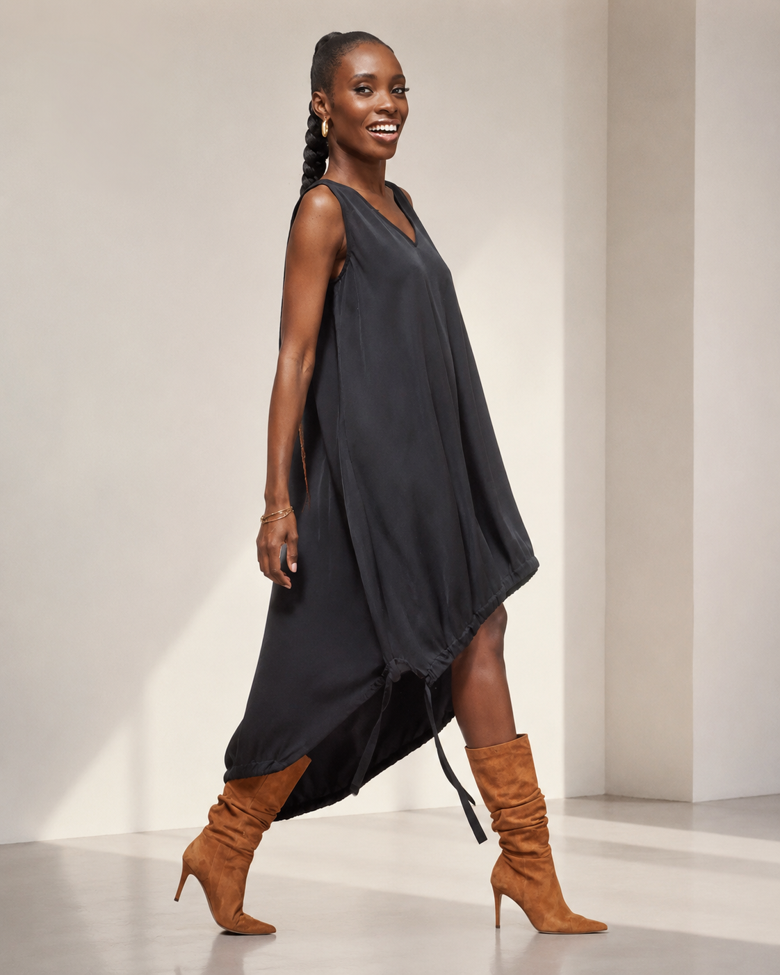 Rochie TEREA by Andrea Pitter din lyocell