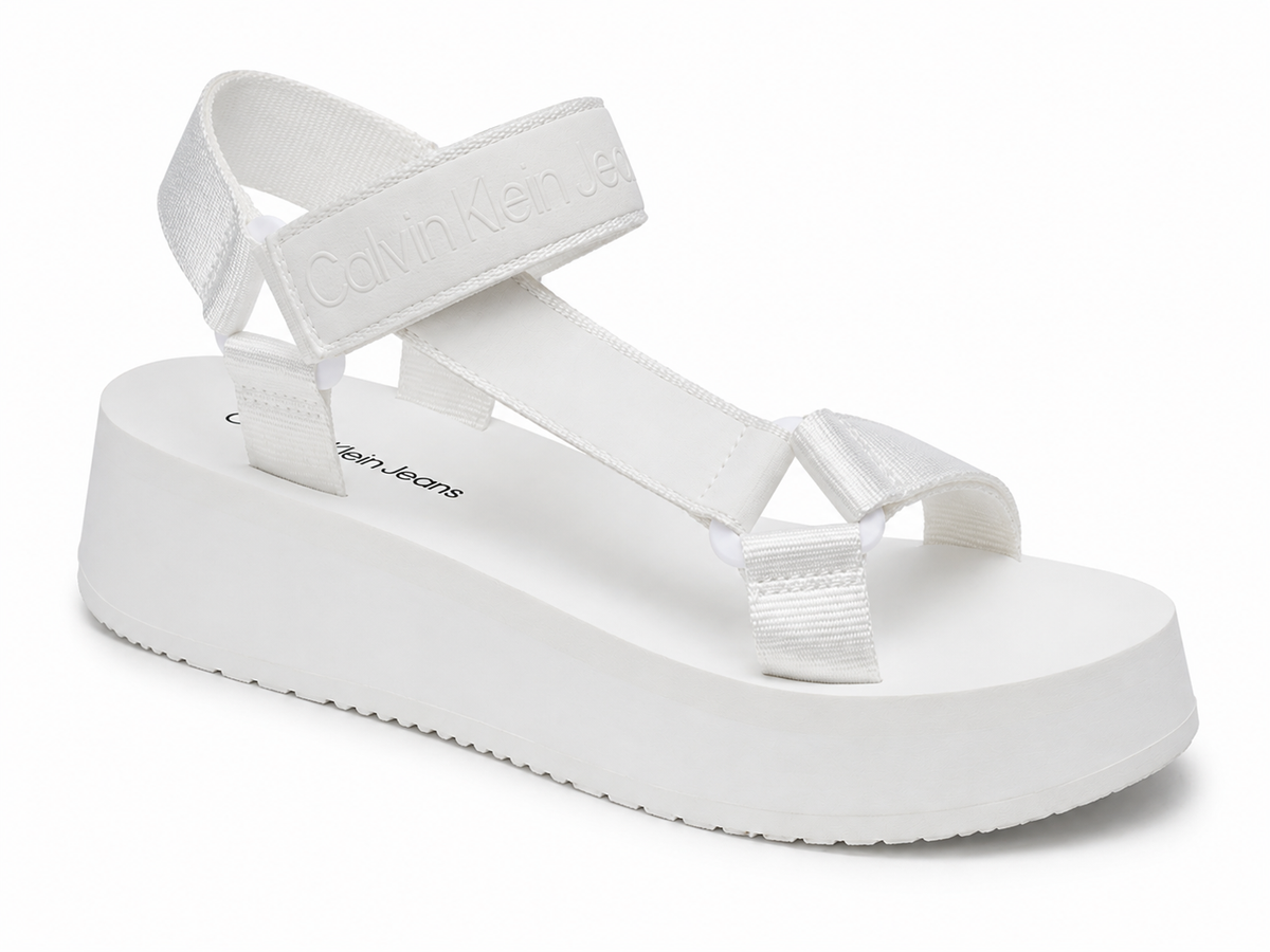 Sandale Calvin Klein Jeans Velcro Webbing DC Damă