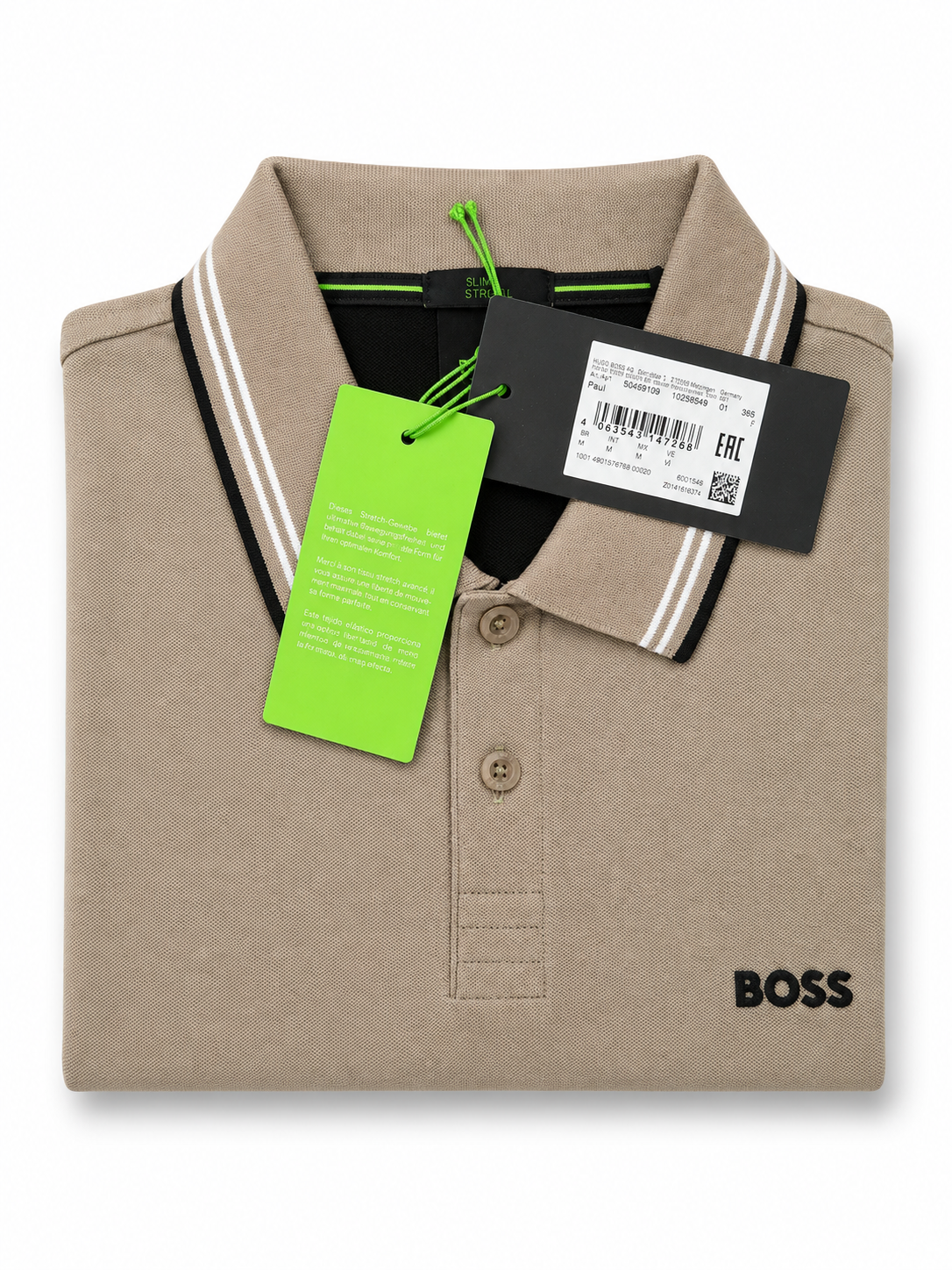 Polo BOSS Paul bărbați Slim Fit