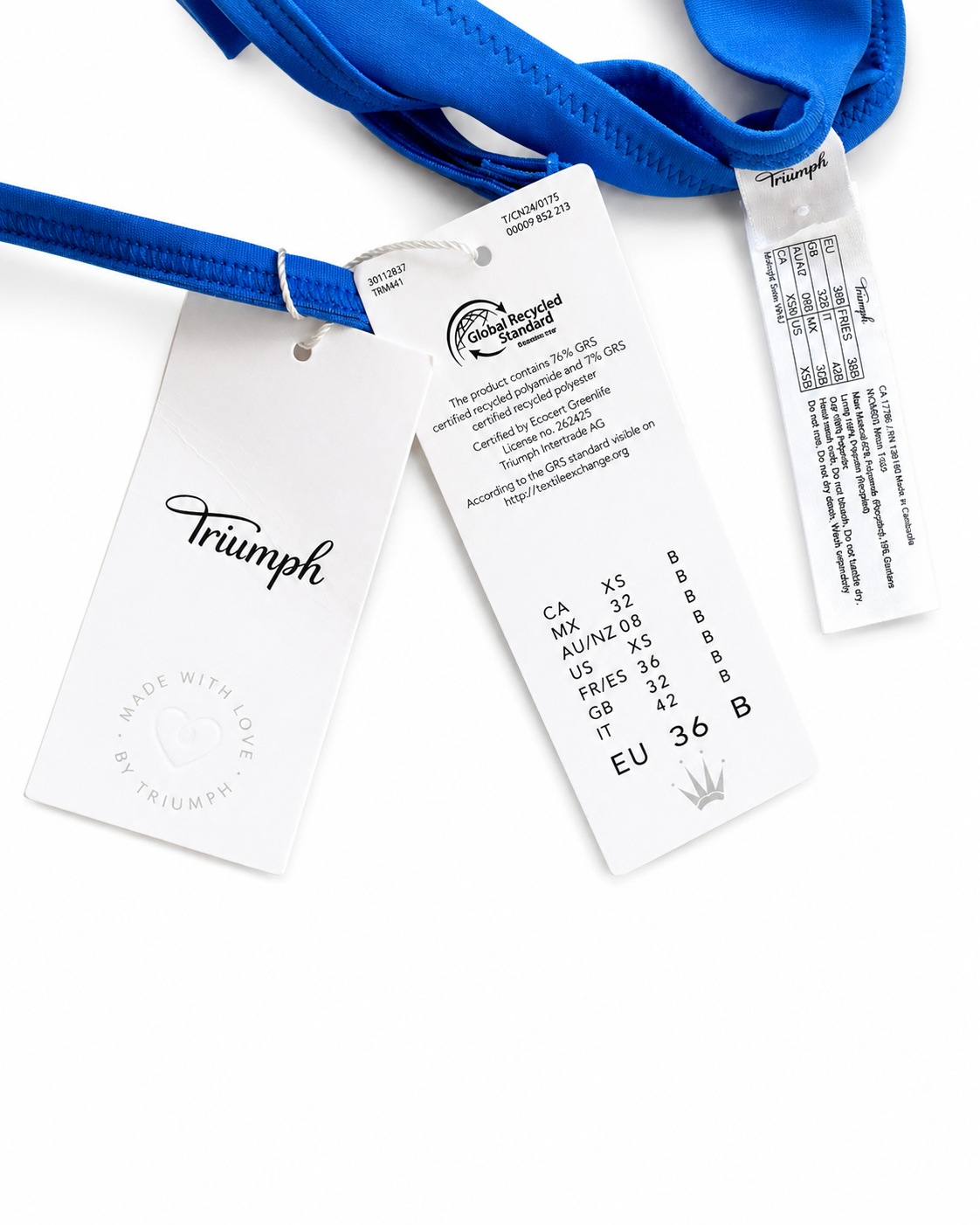 Sutien de baie Triumph damă cu burete