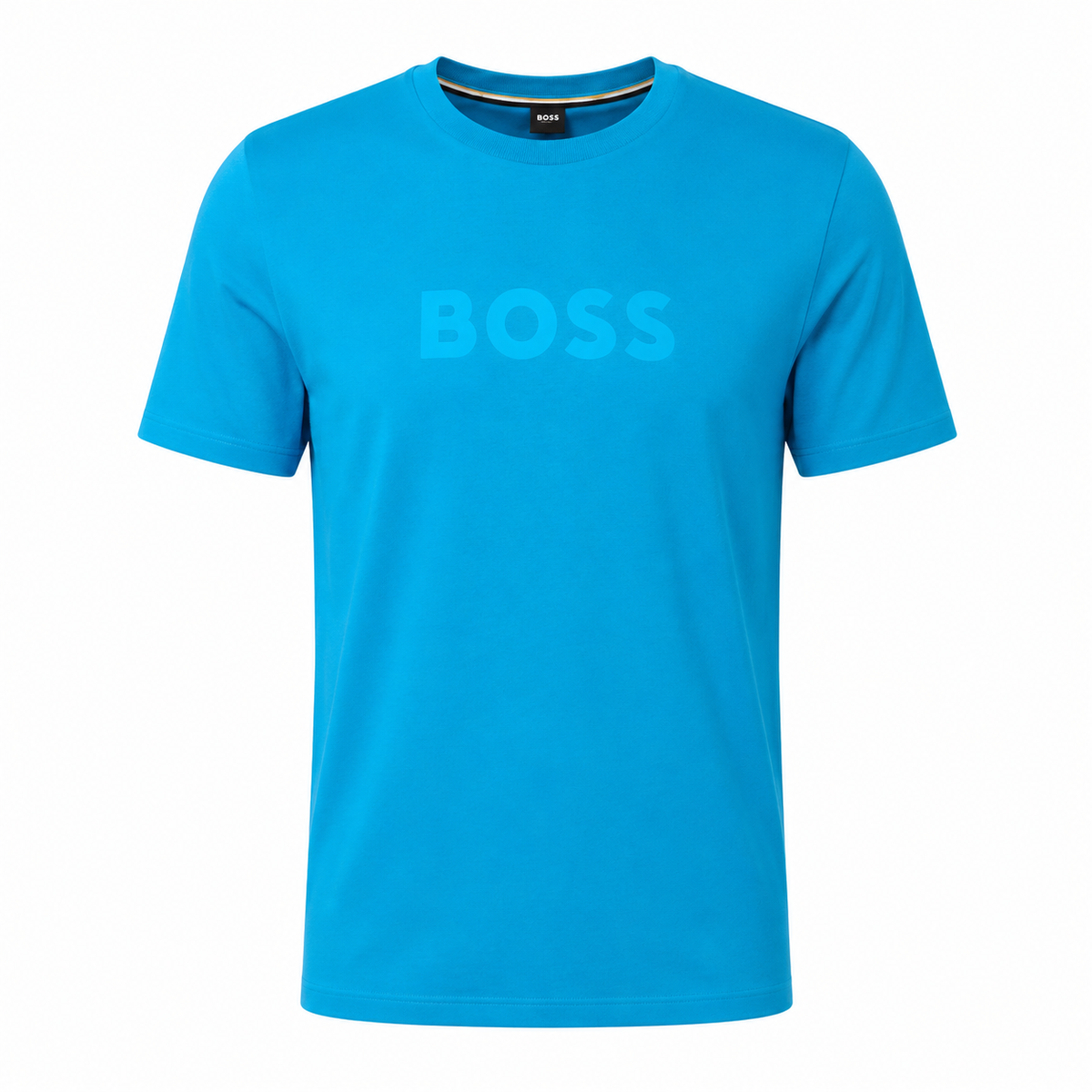 Tricou BOSS Beach T-Shirt RN bărbați Regular Fit