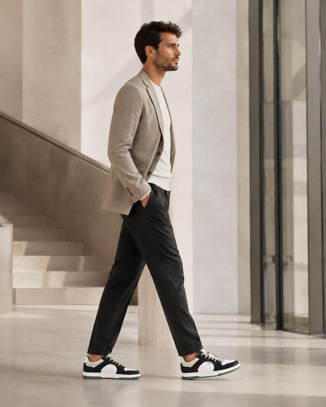 Sneakers bărbați HUGO Hadrian Tenn nypu