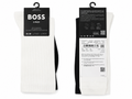 Șosete BOSS damă Regular Rib din bumbac – Set 2 perechi Alb/Negru