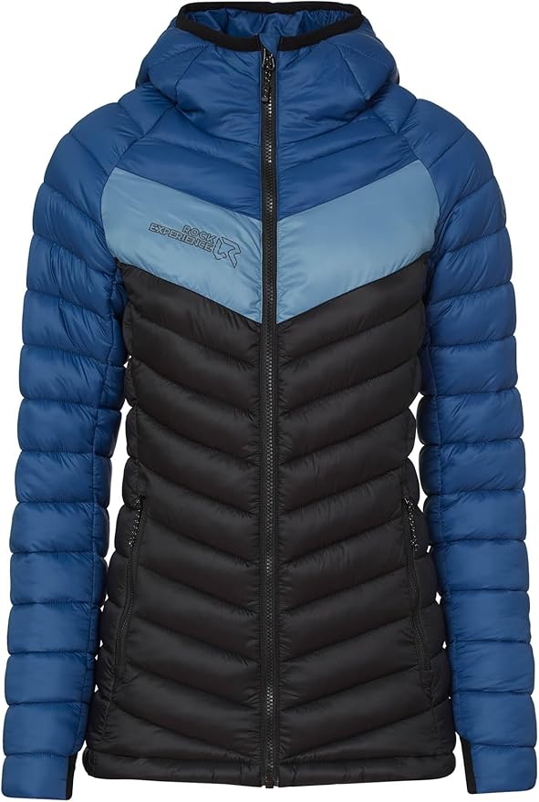 Geacă matlasată ROCK EXPERIENCE femei Re.Tanana Padded – Navy Peony/Caviar/Blue Shadow