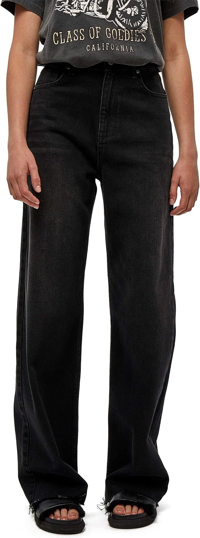MINUS Joy Denim Jeans damă –Black Denim