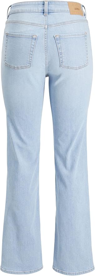 JJXX JXNICE Slim Straight Mid Waist Jeans damă Light Blue Denim
