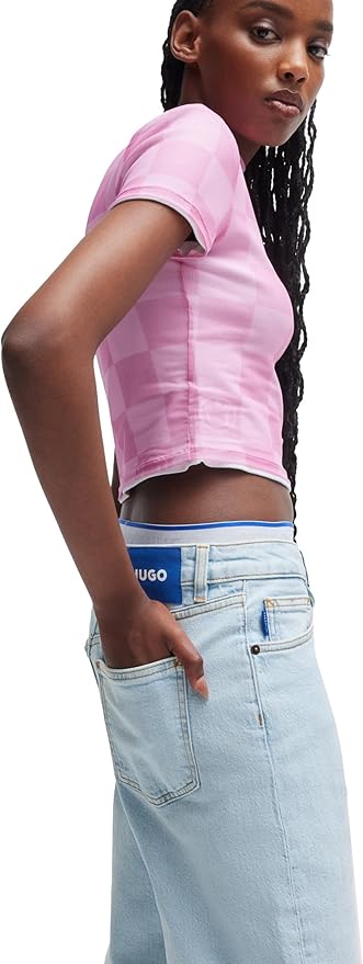HUGO BOSS Jeans unisex Elyah_B modern albastru
