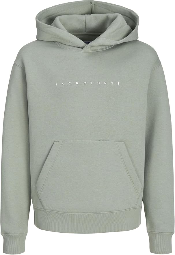Jack & Jones JJESTAR JJ Sweat Hood NOOS PLS Hanorac Bărbați Iceberg Green
