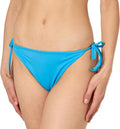 Calvin Klein Slip Bikini Damă String Side Tie Malibu Blue 2XL Original