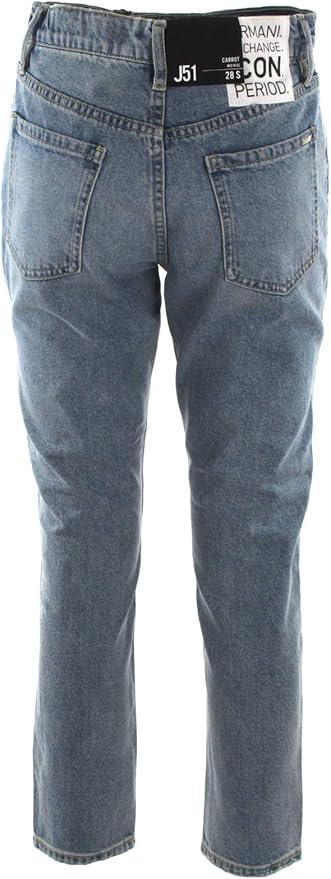 Armani Exchange J51 Carrot Jeans Damă Indigo Denim – Mărimea 25