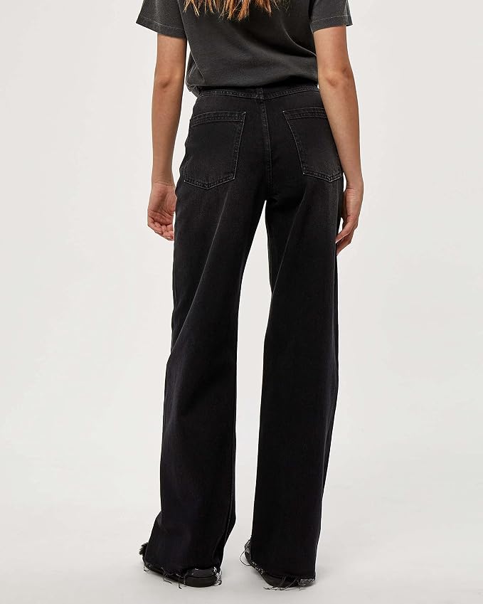 MINUS Joy Denim Jeans damă –Black Denim