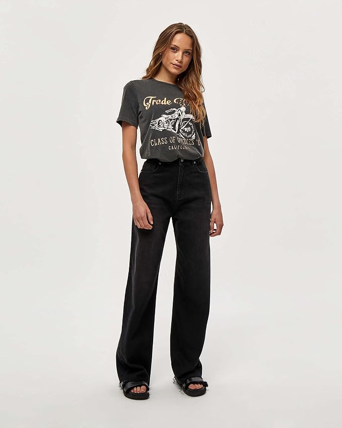 MINUS Joy Denim Jeans damă –Black Denim