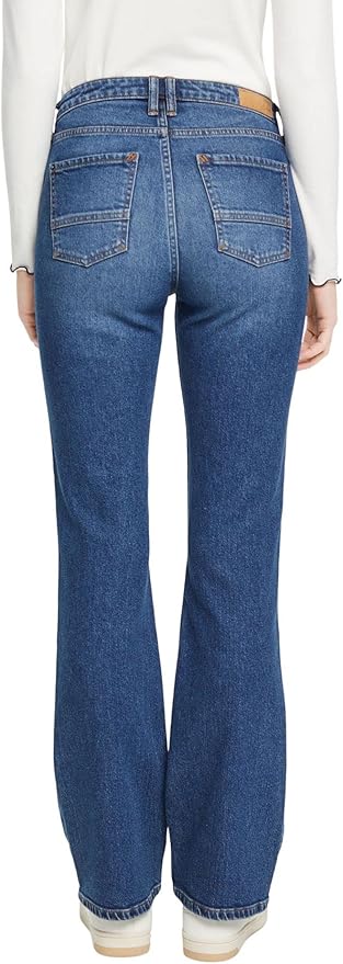 ESPRIT Jeans Bootcut Stretch din Denim Premium pentru Femei – Albastru Deschis