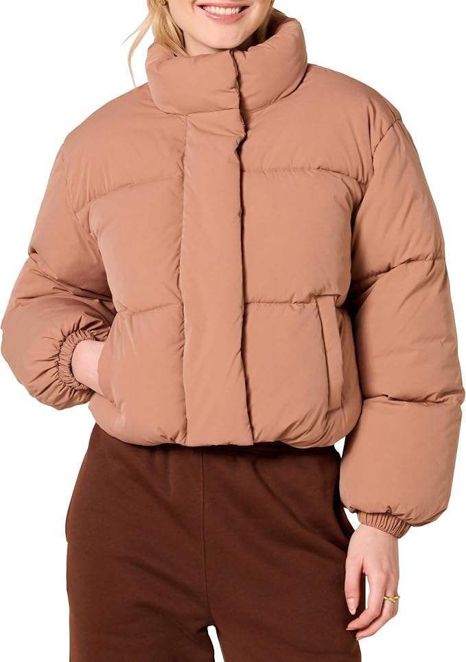Geacă Puffer Scurtă Damă Amazon Essentials