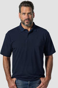 Tricou polo JP1880 bărbați Basic Piqué negru