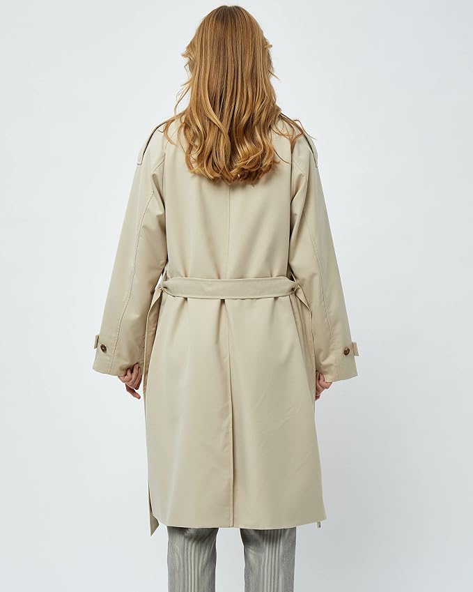 Trenci PEPPERCORN plus-size femei Maggie Curve Safari, mărimea 50