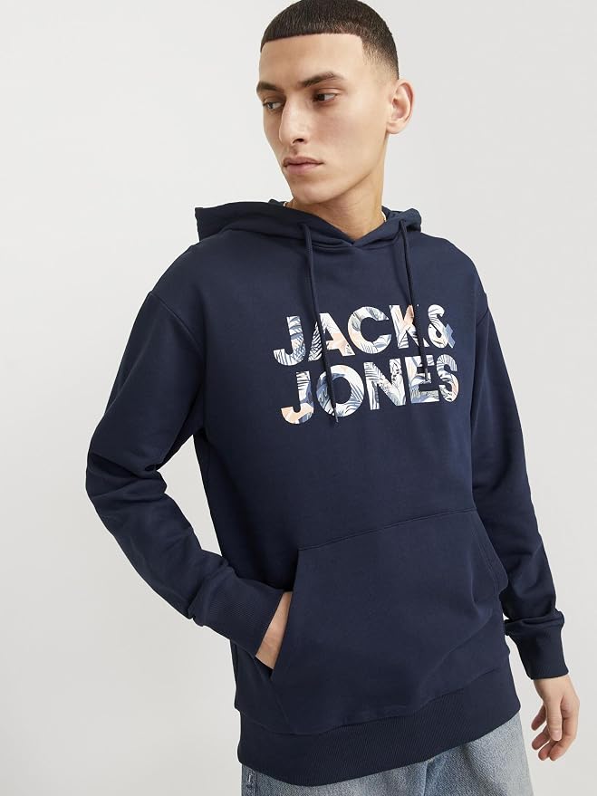 Hanorac Jack & Jones Junior Original Bleumarin cu Glugă