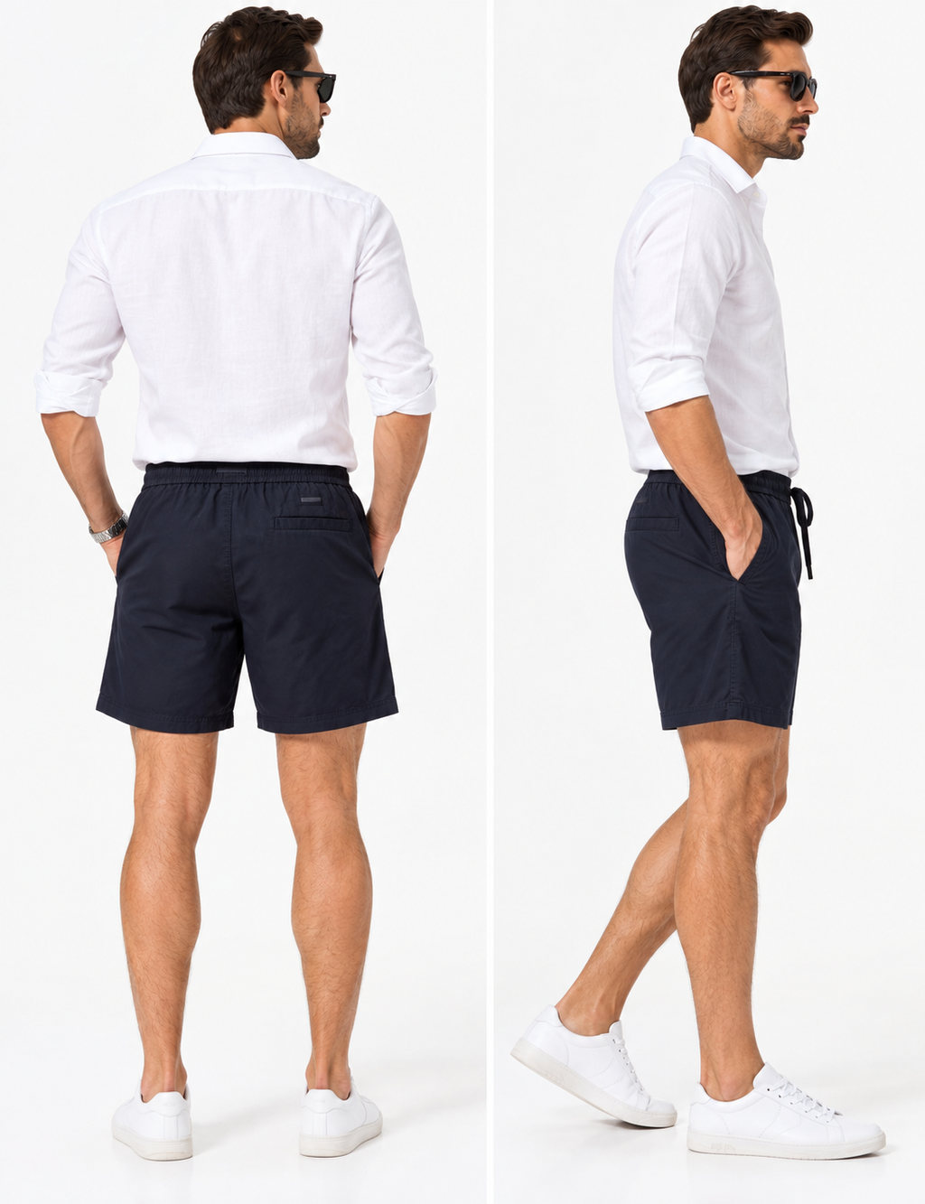 Pantaloni Scurți Bărbați BOSS Sandrew-3 – imagine produs 5