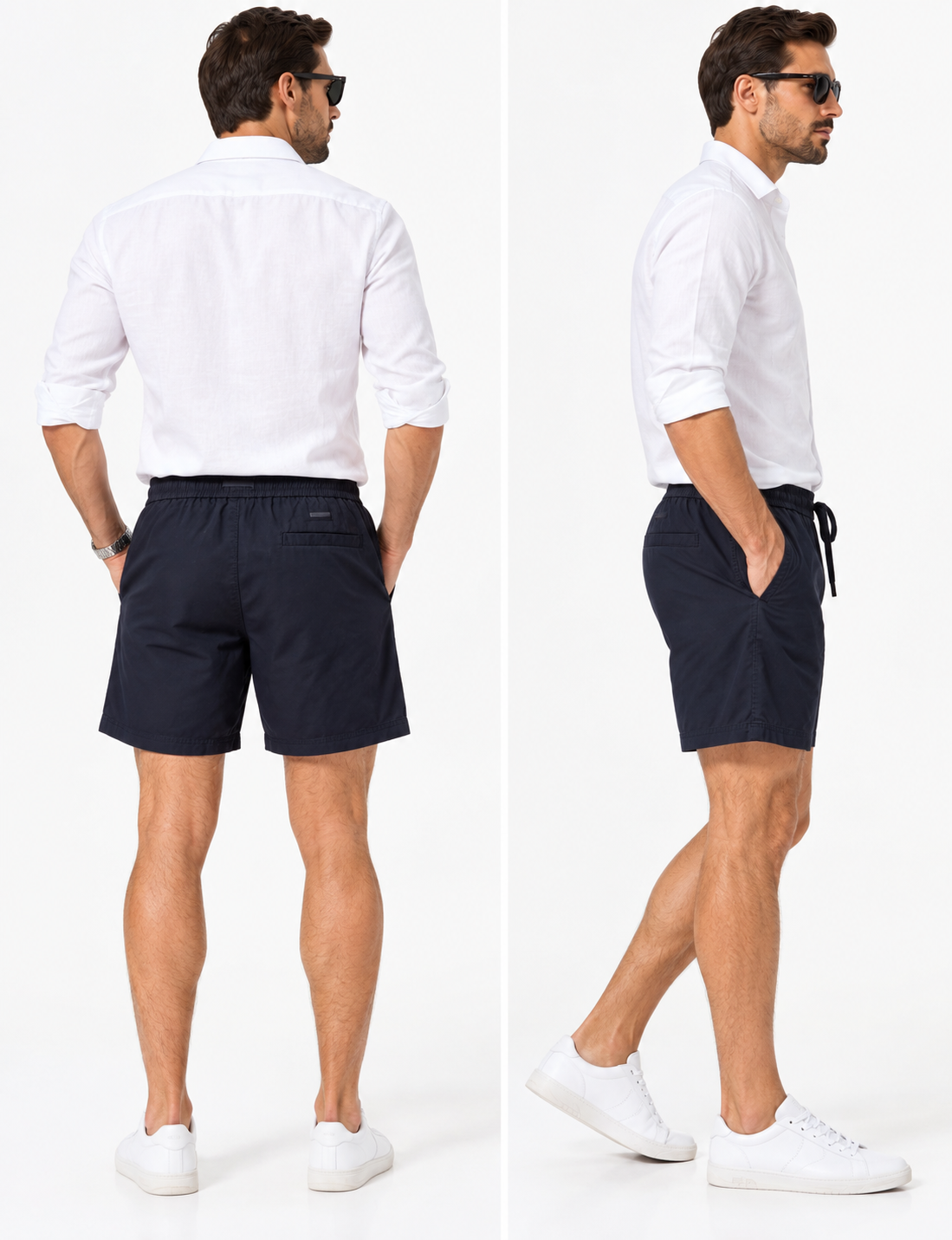 Pantaloni Scurți Bărbați BOSS Sandrew-3 – imagine produs 5