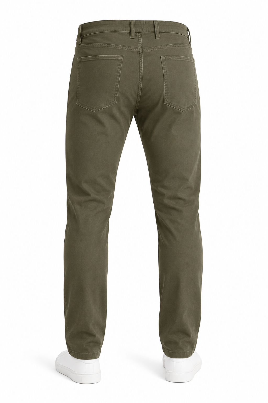 Pantaloni chino GOODTHREADS bărbați Slim-Fit 5-Pocket Comfort Stretch – Olive