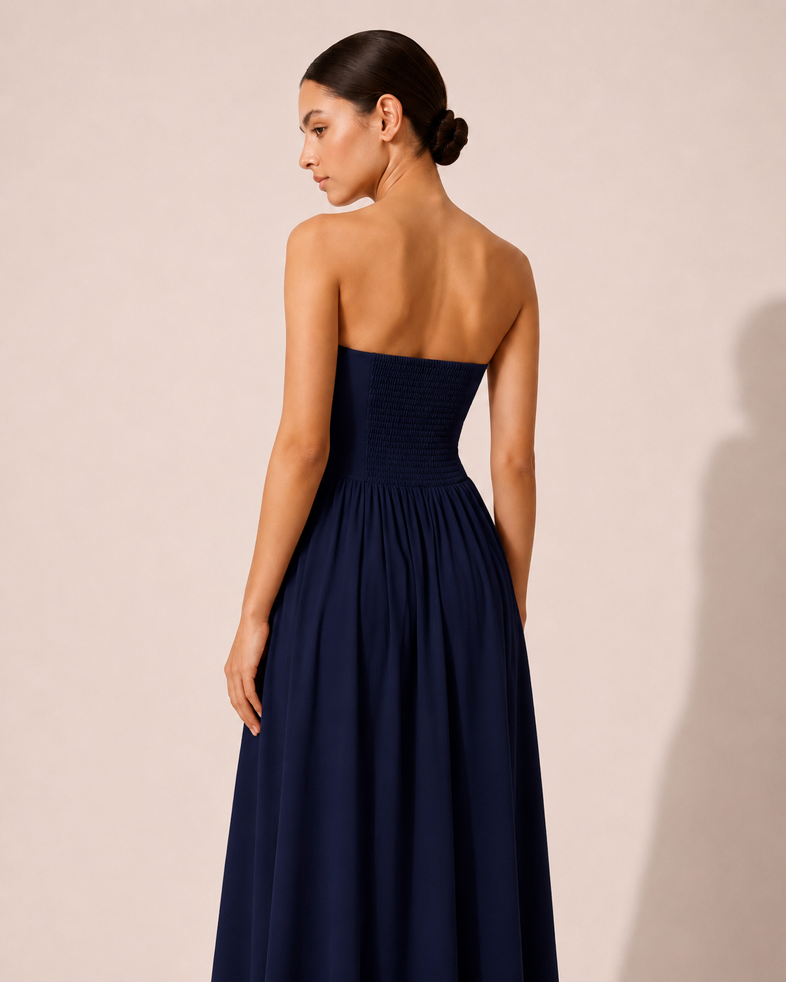 THE DROP Rochie lungă fără bretele Carlota