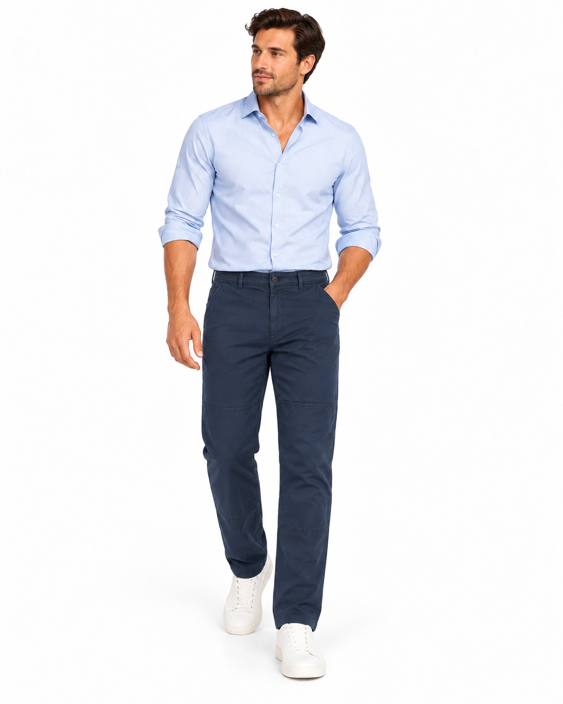 Pantaloni utility bărbați Stretch Canvas – imagine produs 3