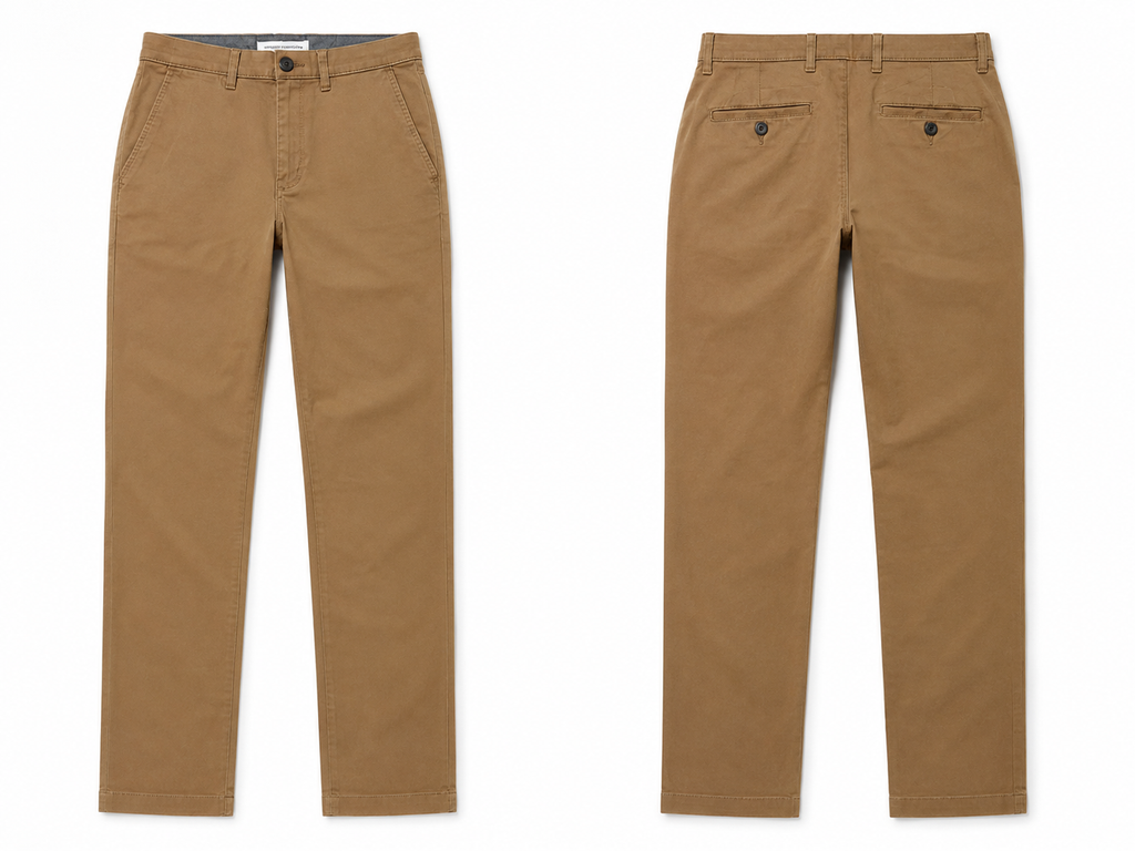 Pantaloni chino Amazon Essentials Straight Fit bărbați