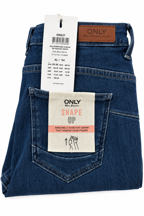 Blugi damă ONLY ONLPOWER Push-Up Skinny – imagine produs 2