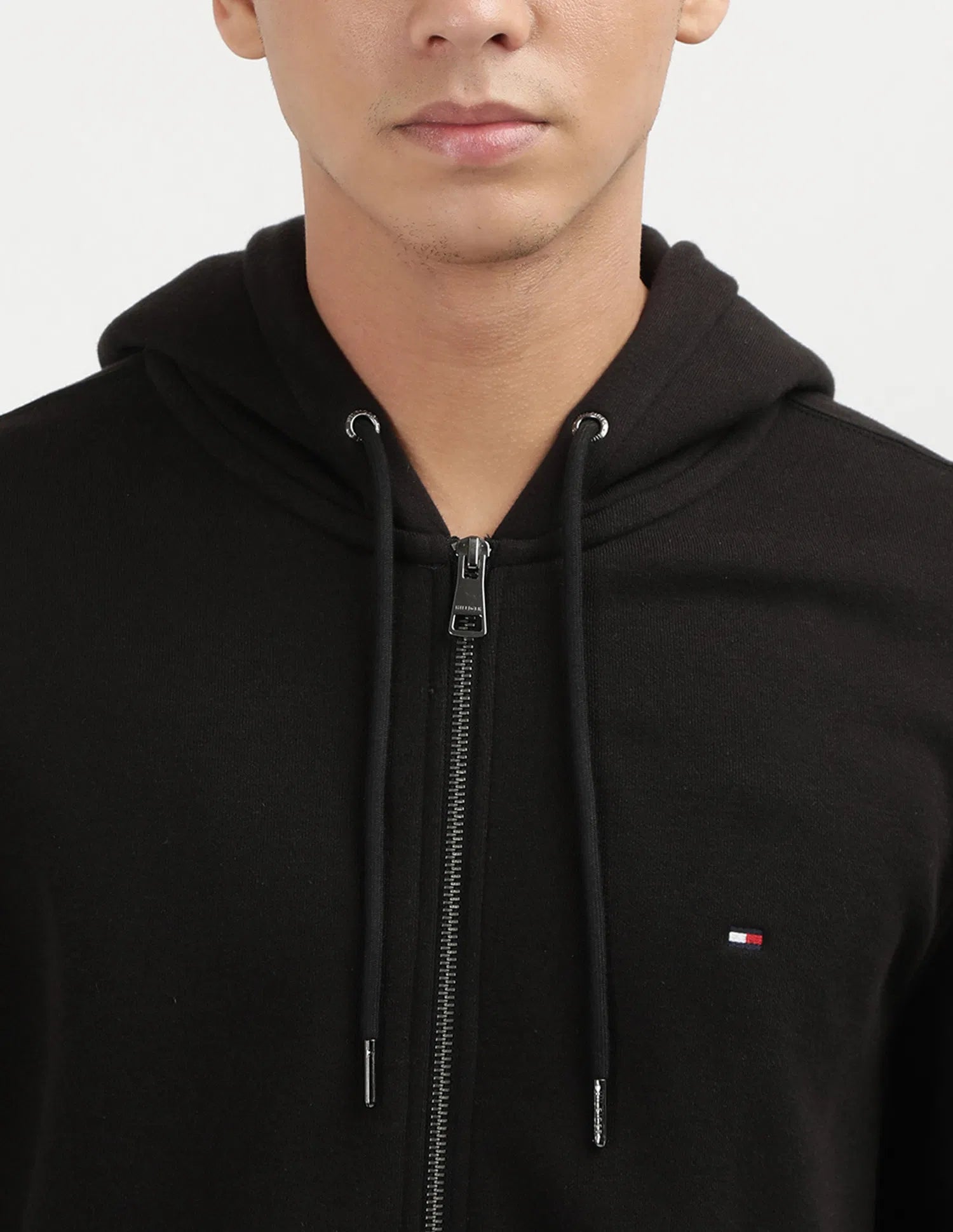 TOMMY HILFIGER Hanorac cu fermoar și glugă Classic