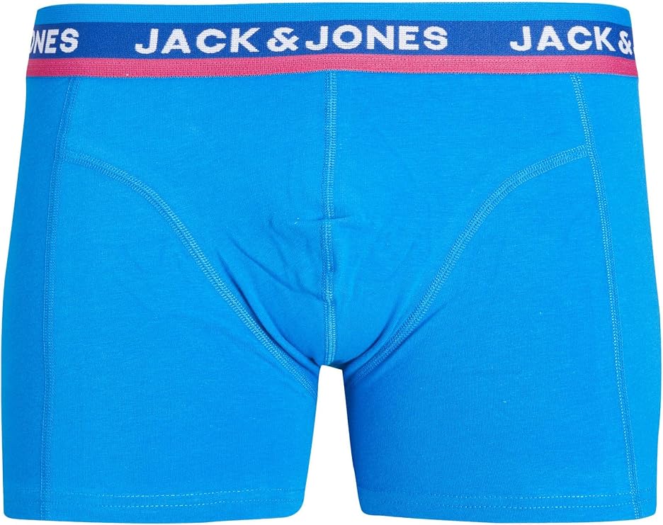 Boxeri JACK & JONES bărbați JACLAKELAND Trunks 3 Pack albastru