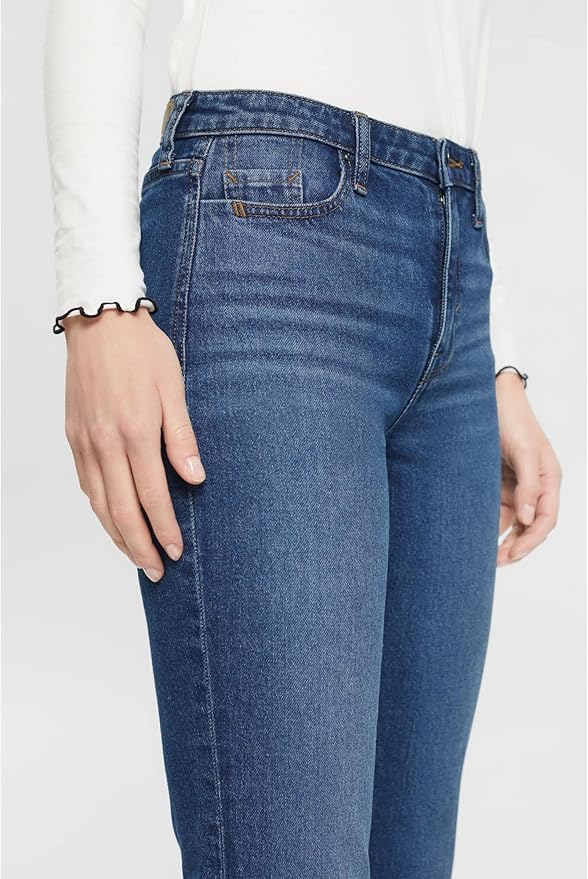 ESPRIT Jeans Bootcut Stretch din Denim Premium pentru Femei – Albastru Deschis