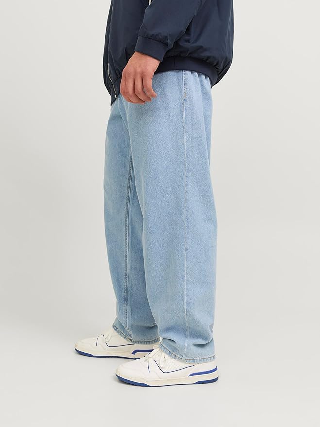 JACK & JONES Jeans CHRIS Relaxed Fit Bărbați W40/L32 Albastru Deschis