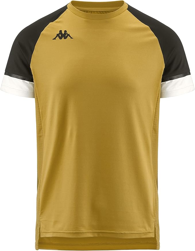 Tricou sport Kappa Kombat Dinasty Galben Muștar