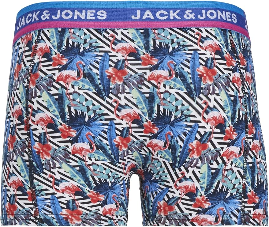 Boxeri JACK & JONES bărbați JACLAKELAND Trunks 3 Pack albastru
