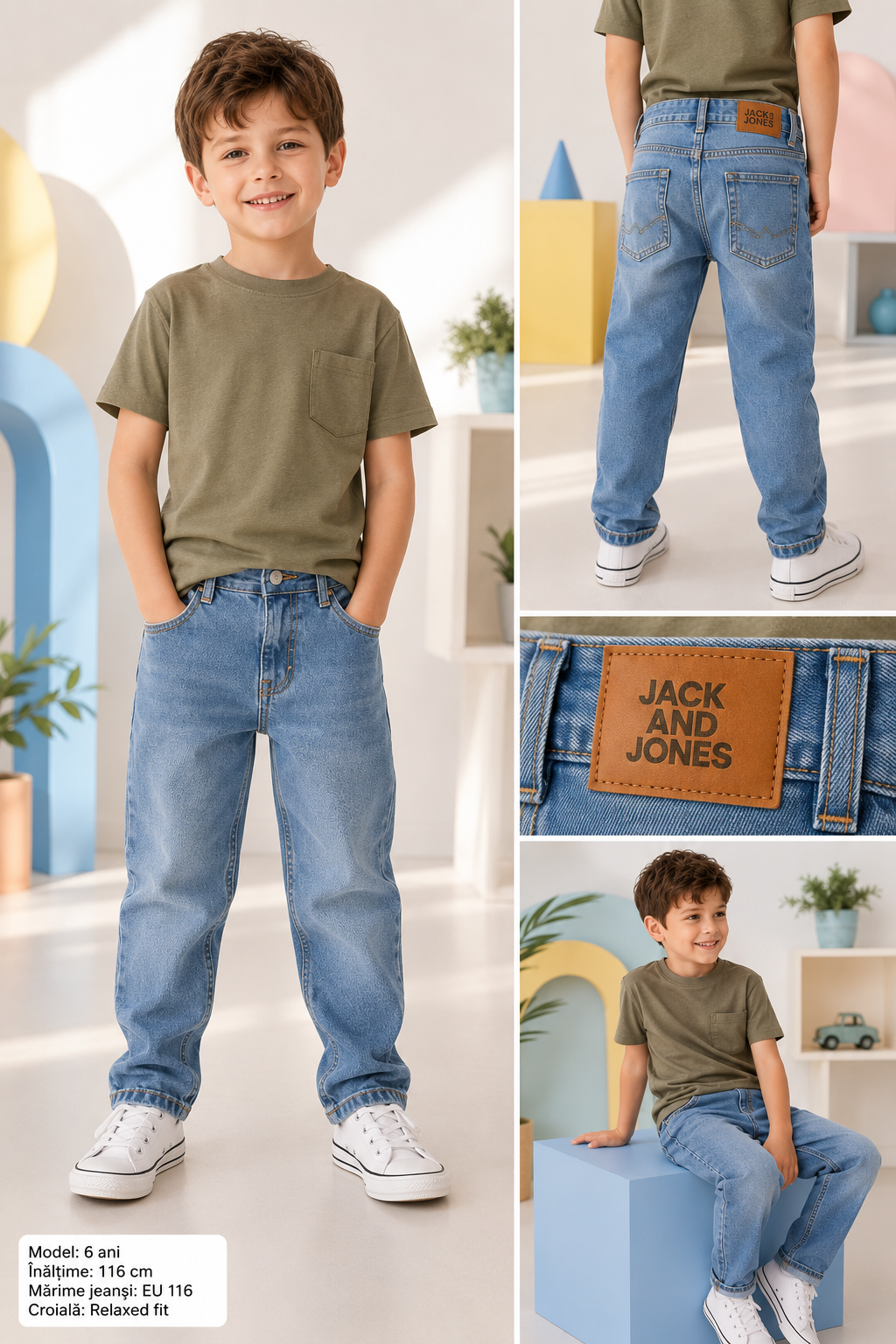 Jack & Jones Mini Chris Relaxed Fit Jeans