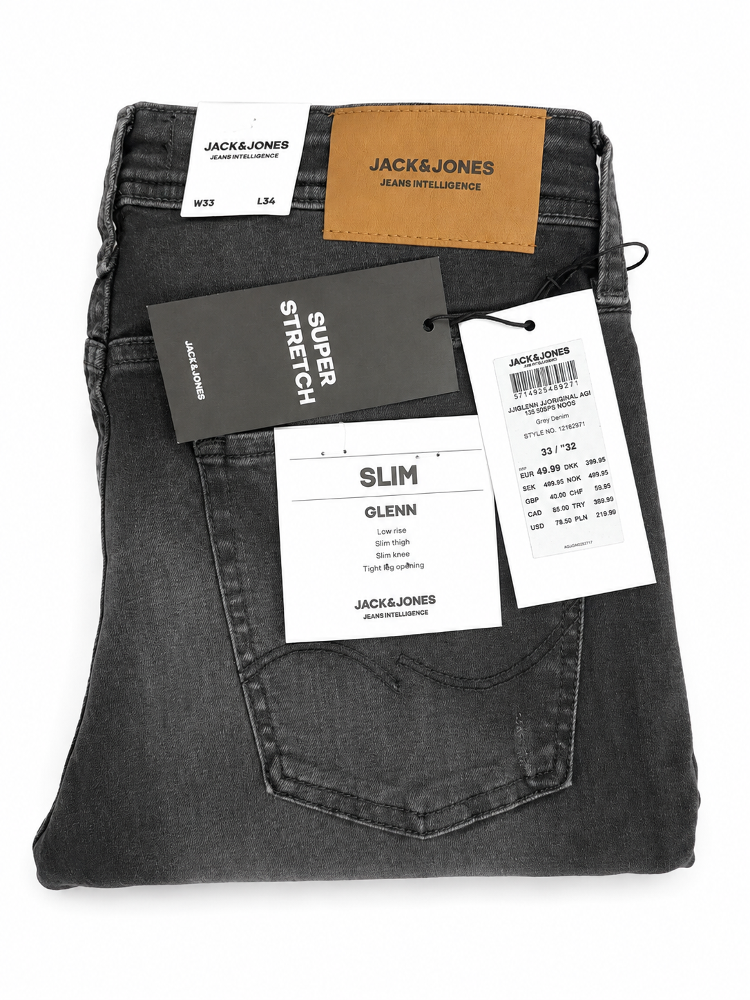 Blugi Jack & Jones Slim Fit bărbați Glenn